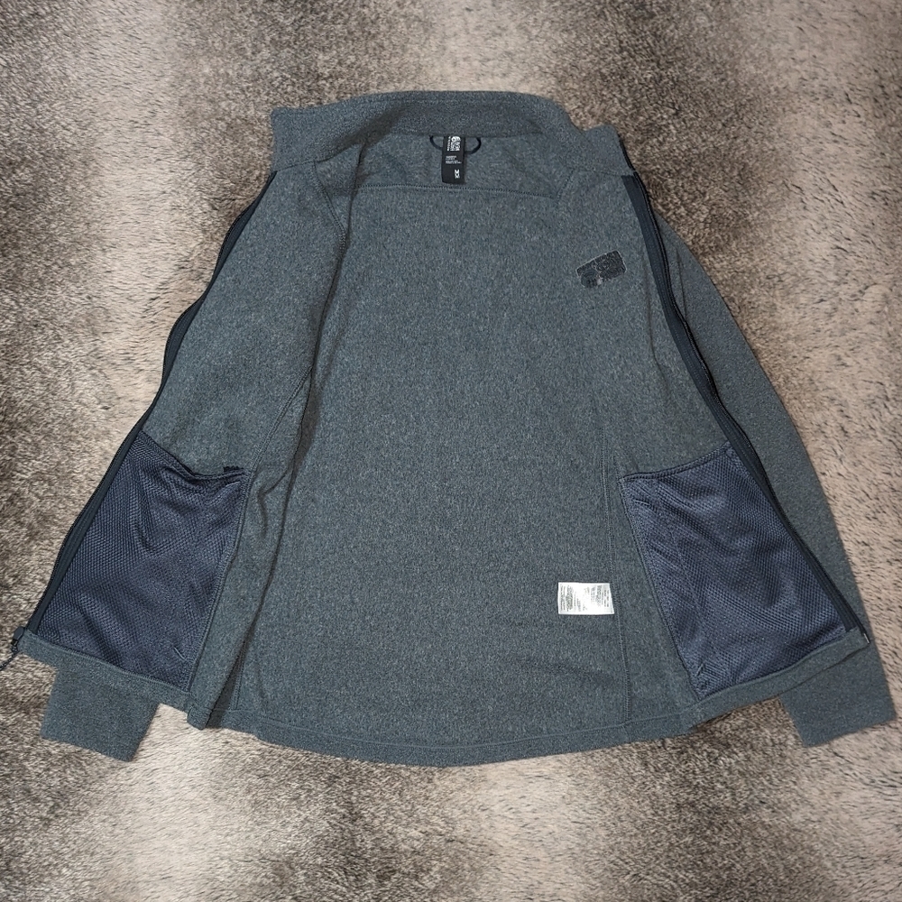Mountain Hardwear Polartec Microfleece Full Zip Jacket Grey Women's Medium - Picture 6 of 12